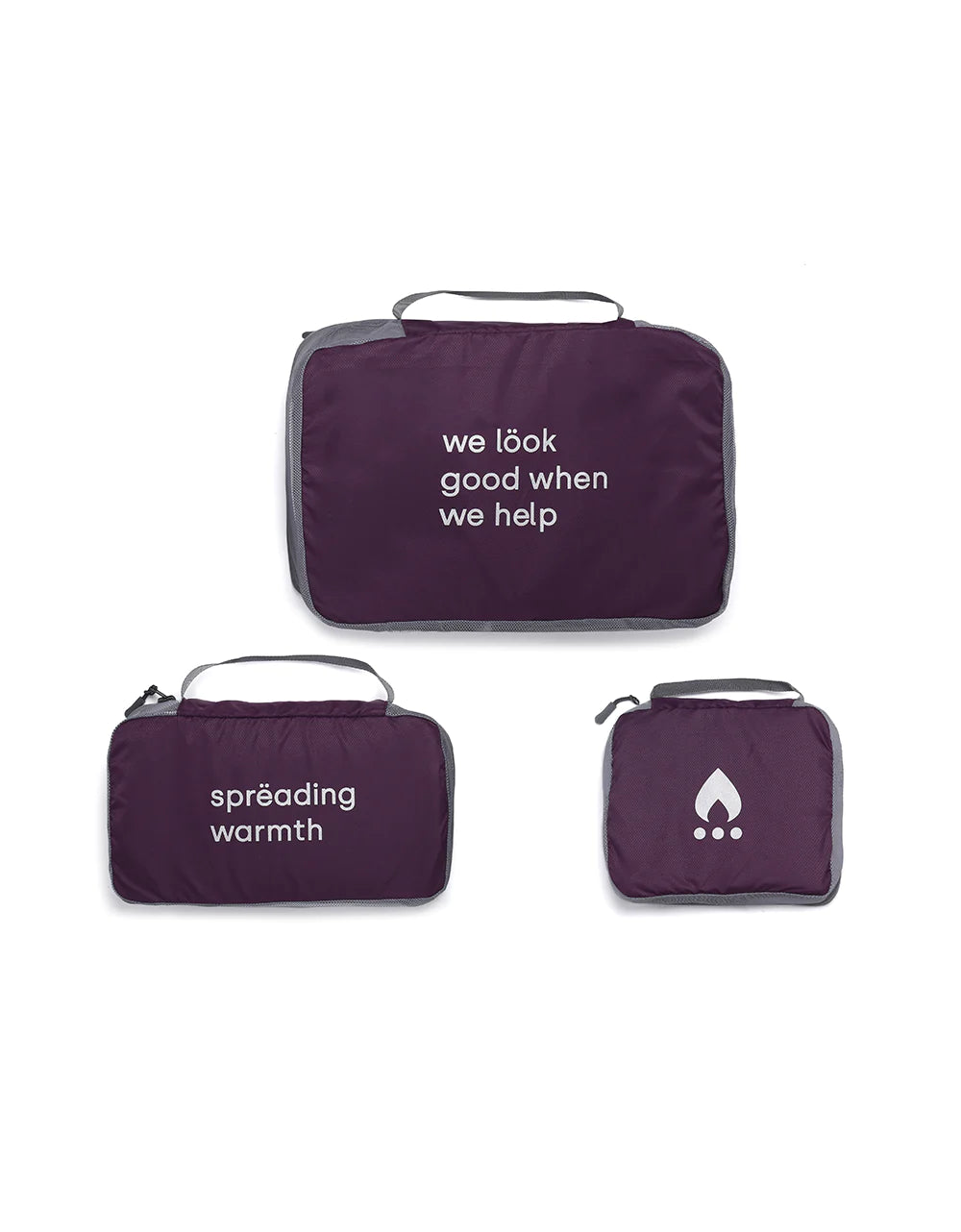Acai Suitcase Organizer Set