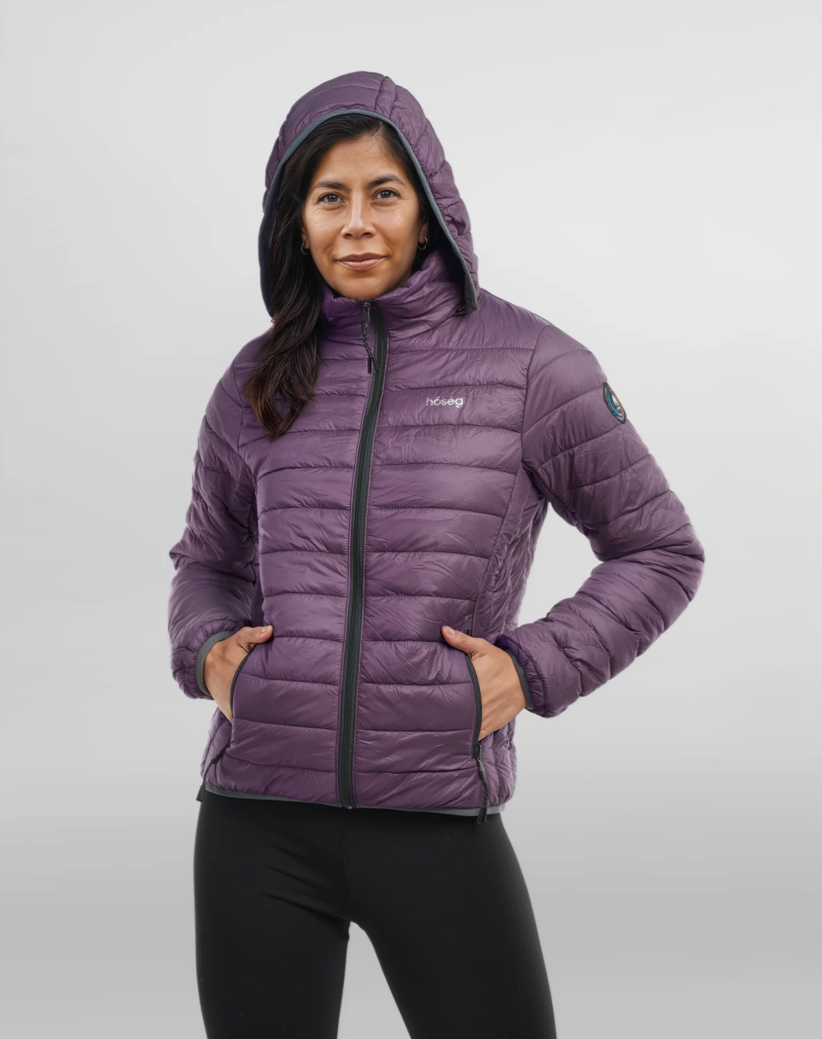 Women's Alpafill 60 Hooded Puffer Jacket - Plum