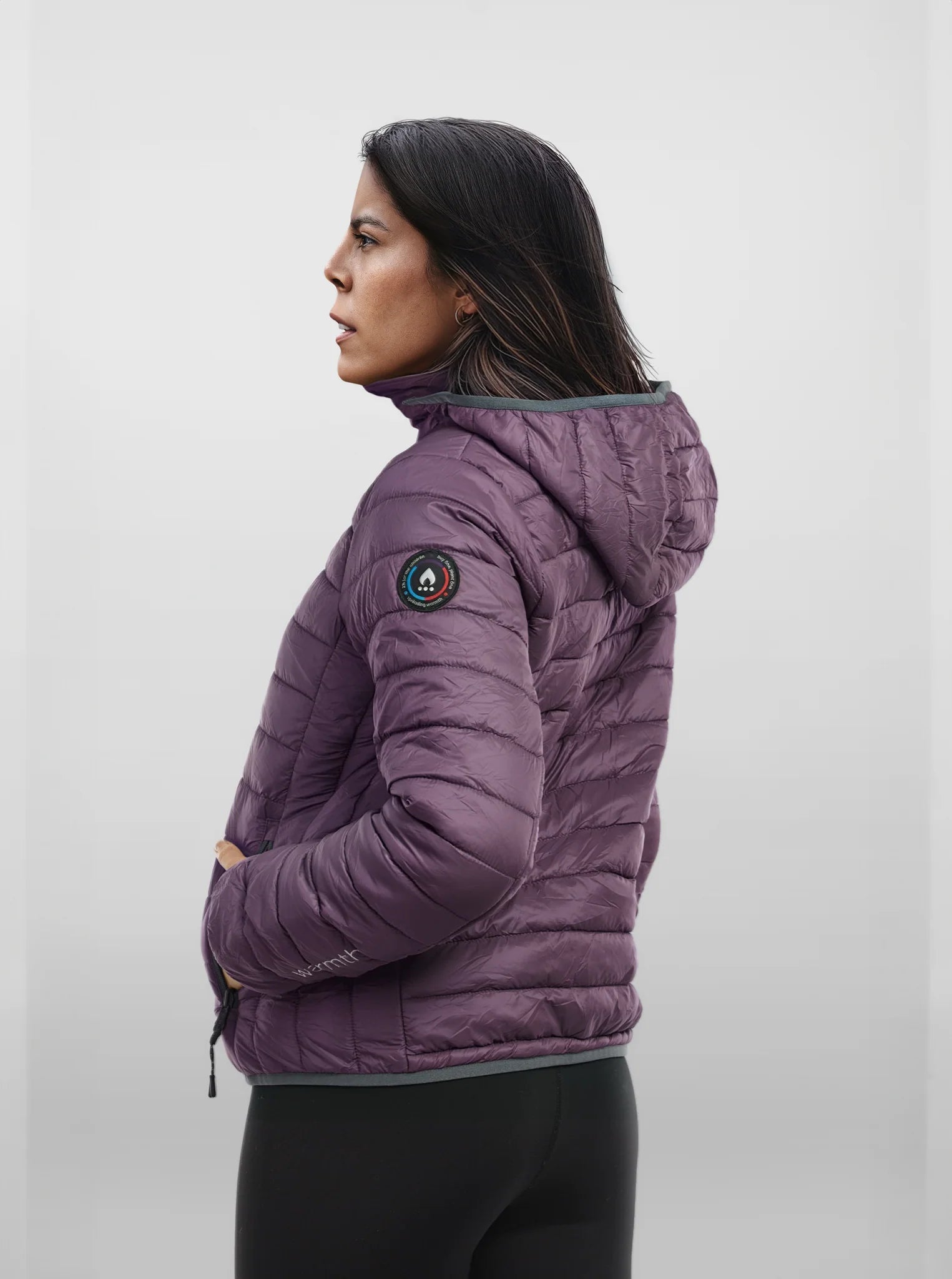 Women's Alpafill 60 Hooded Puffer Jacket - Plum