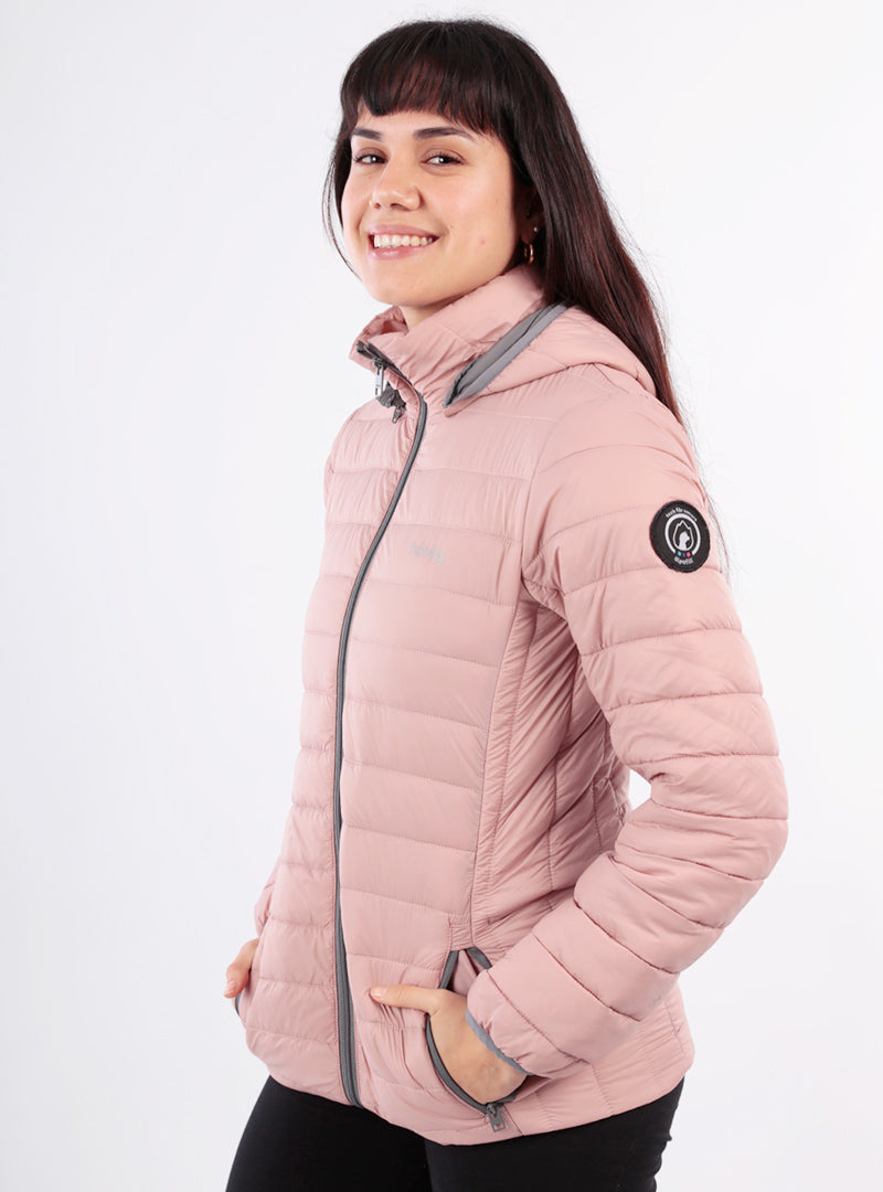 Women's Alpafill 60 Hooded Puffer Jacket - Mauve