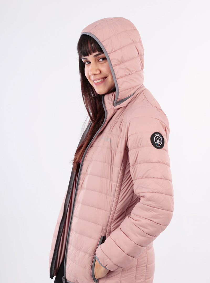 Women's Alpafill 60 Hooded Puffer Jacket - Mauve