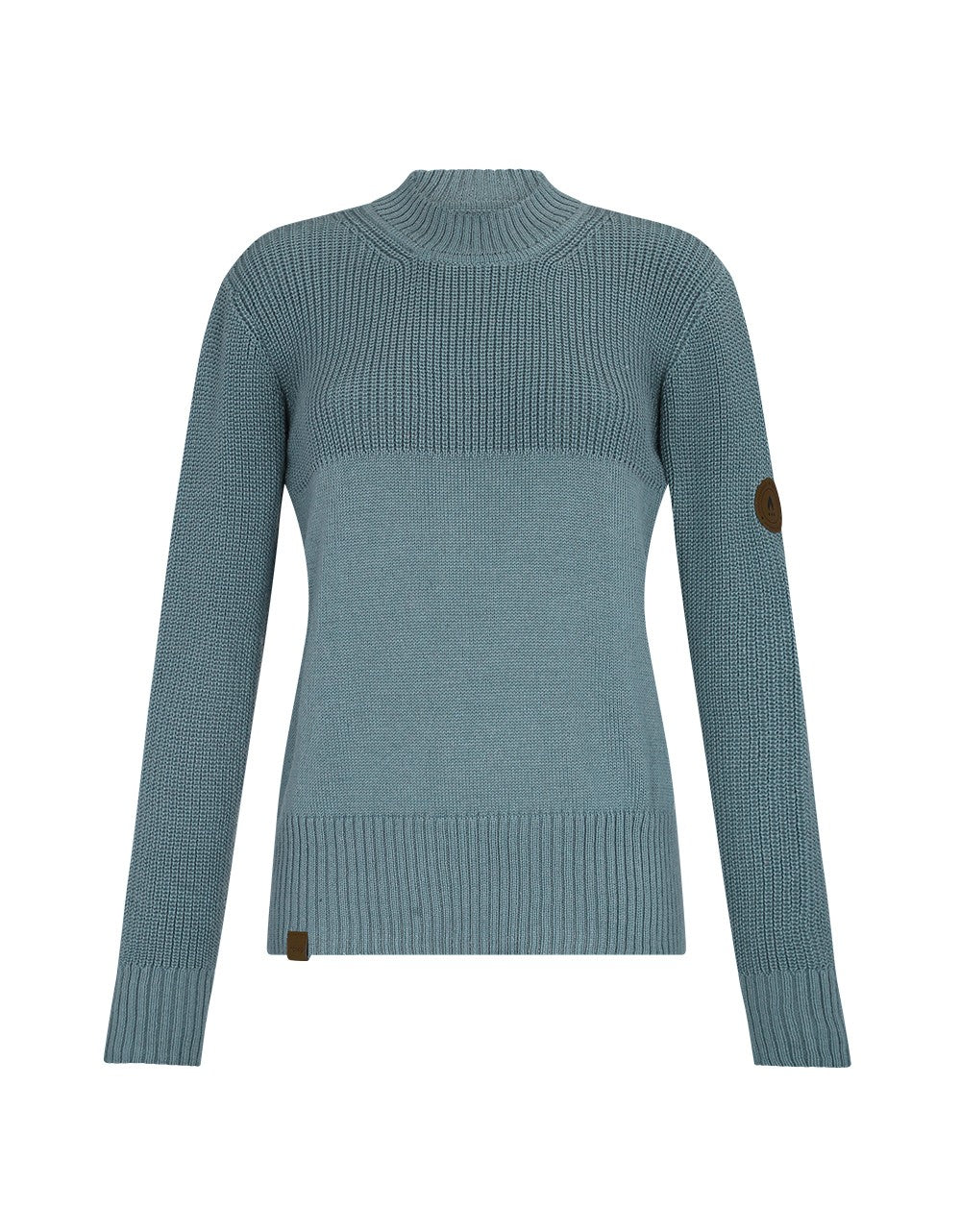 Women's Boxy Knitwear Sweater - Glacier