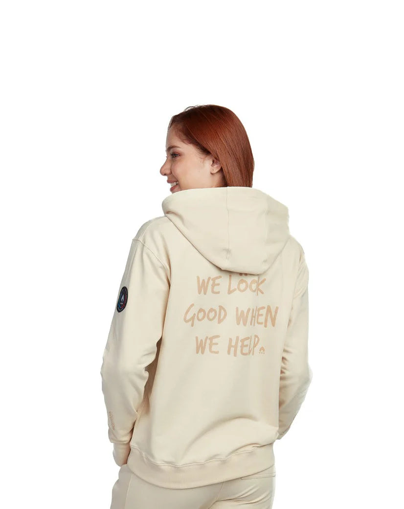Women's Hoodie - Artic Wolf