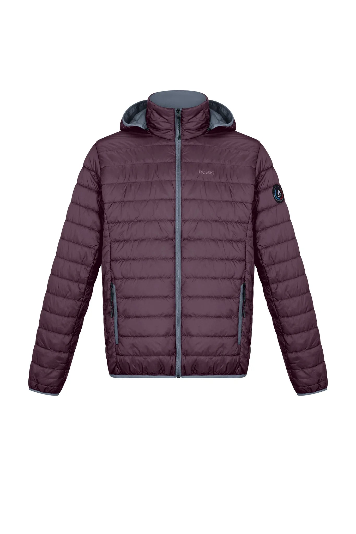 Men's Alpafill 60 Hooded Puffer Jacket - Plum
